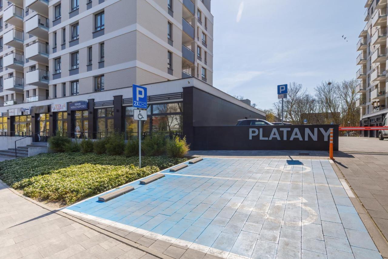 Seaside Apartamenty Platany Kołobrzeg Kültér fotó