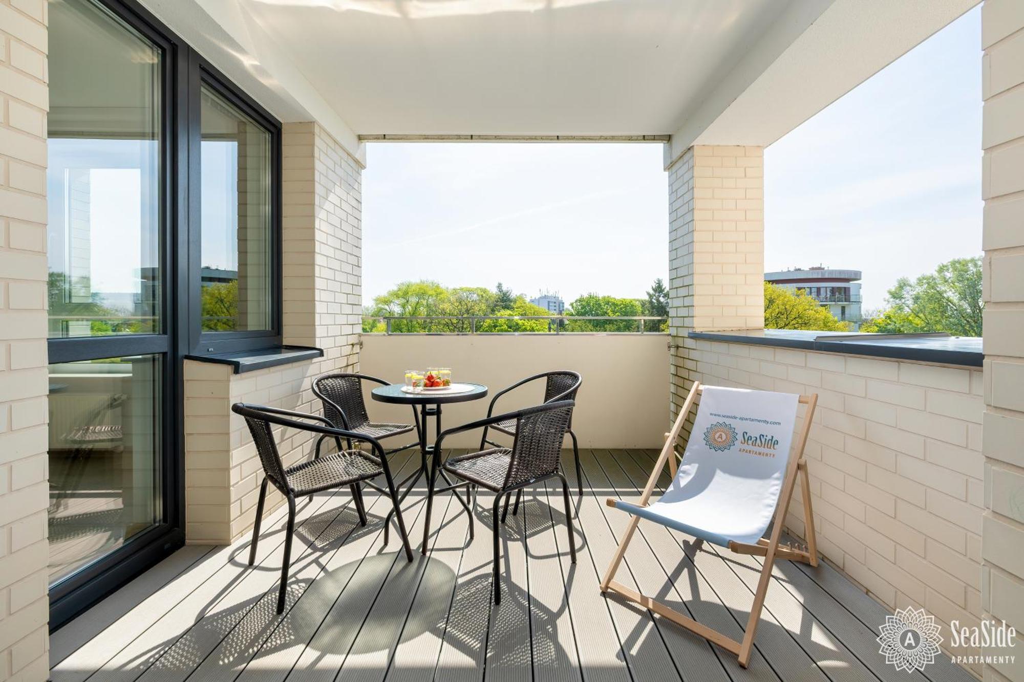 Seaside Apartamenty Platany Kołobrzeg Kültér fotó